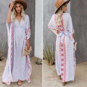 NWT Vici kimono dress
